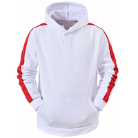 Conjunto Deportivo de Invierno para Hombre, Diseño Moderno, Casual, Manga Larga, Cuello con Capucha, Estampado, 100% Algodón, Patrón Sólido, Venta al Por Mayor Personalizada