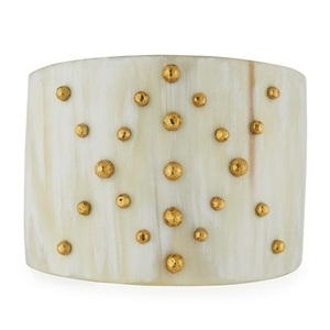 Bracelet en corne de buffle fait main, élégant et écologique, poli naturellement, taille personnalisée, bijoux de mode pour femmes, vente en gros - Product Image 1