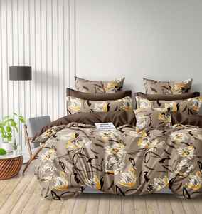 Juego de Sábanas Ultra Suaves y Transpirables de 400 Hilos, Tamaño King, 100% Algodón, Sábana Plana, Sábana Ajustable, Dos Fundas de Almohada, Alta Densidad, Cepilladas, Estilo Hotel - Product Image 1