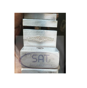 SAT Gold Silver Vancleef personalizado liso Rose pulsera hacer joyería troqueles moldes para hacer pulsera anillo troqueles Malasia Francia - Product Image 6