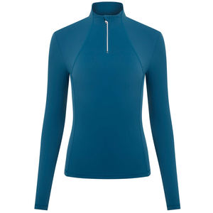 Nouvelle arrivée 2025 Chemises de spectacle de couche de base pour femmes équestres en tissu respirant et élastique, chemises de spectacle d'équitation et vêtements - Product Image 2