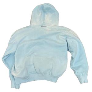 Nueva llegada 2025, sudaderas con capucha Vintage en blanco de peso pesado, sudaderas con diamantes de imitación para hombre de talla grande, Sudadera con capucha de lavado ácido para Unisex - Product Image 3