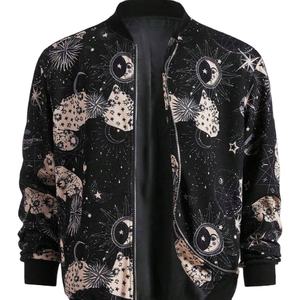 Blouson aviateur homme personnalisé nouveau style de haute qualité - Product Image 1