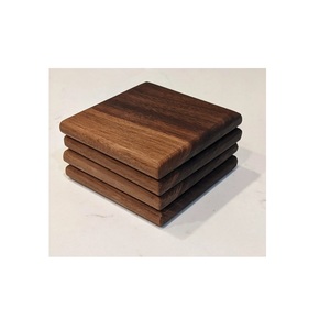 Sous-verre en bois fait à la main personnalisé dans un nouveau style sous-verre en bois dans un nouveau style au prix de gros Ne sous-verre en bois - Product Image 2