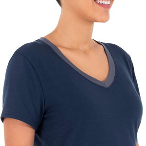 Tenues de sport Jogging Crop Tank T-shirt à manches courtes et short 2 pièces pour femme - Product Image 3