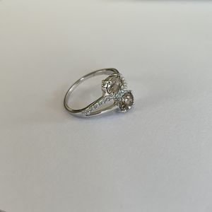 Shah Gems Women's Handmade Boho Style 925 Sterling Silver <b>Ring</b> Natural Smoky Quartz for Everyday Wear and Promises - Product Image 2