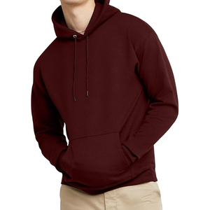 Sweat à capuche pour hommes à la mode surdimensionné à épaules tombantes polaire streetwear logo personnalisé commande en gros fournisseur OEM ODM - Product Image 1