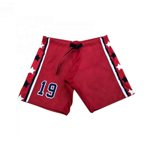 Pantalones Cortos de Hockey sobre Hielo Sublimados Personalizados al por Mayor, Tela 100% Poliéster, Duraderos, Cómodos, Profesionales, de Secado Rápido - Product Image 5