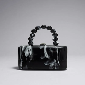 Premium marble hand clutch, high-end stone <b>purses</b> handcrafted stylish designs, elegant luxury accessories at wholesale prices - Product Image 5