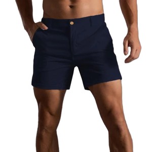 Pantalones cortos gruesos de entrenamiento para hombre, pantalones cortos de algodón con bolsillo de carga, de Color sólido, personalizados con su propio logotipo, de la mejor calidad - Product Image 1