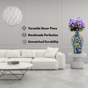 Top vente moderne Antique or touché acier inoxydable fer fleur Vase élégant extérieur maison jardin décor fête mariage événements - Product Image 5