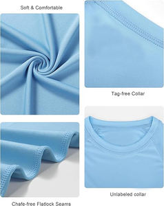 OEM Men Sublimation <b>Printed</b> Spandex Bjj Rash Guard Gym <b>Surfing</b> Diving Rash guard - Product Image 3