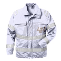 Chaqueta de seguridad para minería, chaquetas de trabajo industriales personalizadas con características reflectantes, impermeables y duraderas