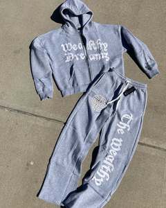 Survêtements pour hommes de qualité supérieure, best-sellers, décontractés, écologiques, légers, personnalisables, 100% coton, couleur unie - Product Image 1