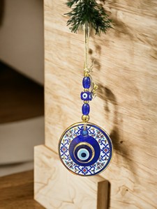 Ojo Turco DAFNI de 11 CM, Decoración de Pared Tradicional de Cristal Magnético - Product Image 6