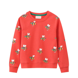 Sudaderas de Cuello Redondo de Felpa 100% Algodón con Bordado e Impresión Personalizados para Niños - Invierno, Logotipo Personalizado al por Mayor, Diseño Transpirable - Product Image 1