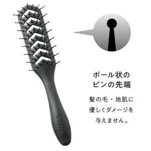 Cepillo de Pelo Denman D-200 Negro Hecho de Nailon - Product Image 4