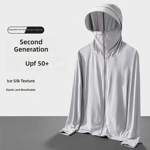 Nouvelle Veste de Protection Solaire en Soie Glacée pour l'Extérieur Modèle 2026 - <span class=keywords><strong>Manteau</strong></span> Léger et Respirant Anti-UV pour Hommes et Femmes - Product Image 2
