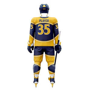 Vêtements d'équipe de hockey sur glace professionnels de haute qualité Vêtements de sport pour hommes Ensembles d'uniformes de hockey sur glace - Product Image 6
