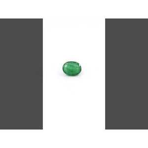 Émeraude naturelle zambienne taille coussin ovale poire 2,51 carats, pierre précieuse facettée, hauteur 8 mm, diamètre du trou 1 mm, matière diamant, traitée thermiquement - Product Image 3