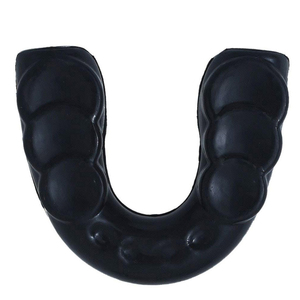 Black Double Layer Silicone Mouthguard Moldable Protective Gear for Boxing Teens Unisex Lightweight Sports Use - Product Image 6