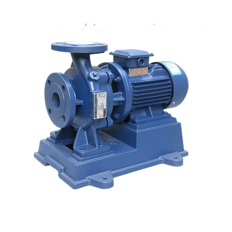 Factory Direct Sales ISW Type Horizontal In-line Pump Centrifugal Pump Single Suction In-line Pump