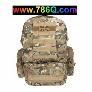 Mochila de equipo de supervivencia, ligera, de viaje, con cremallera, bolsillo, correas de cintura, lona de cuero, senderismo, Mini mochila elegante - Product Image 1