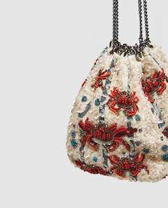 Único estilo bohemio bordado y Perla mano embrague monederos diseño elegante personalizable al por mayor - Product Image 4