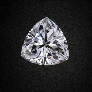 Trillion Cut Diamond Lab Grown Diamond D E F Color VS Clarity Excellente coupe faisant pour bague et boucles d'oreilles cadeau pour elle pour les femmes - Product Image 6