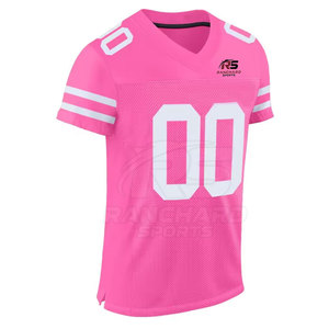 เสื้ออเมริกันฟุตบอลคุณภาพสูงราคาประหยัด ผลิตจากโพลีเอสเตอร์ 100% - Product Image 3