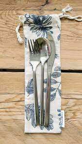 FarmhouseTableware Leather Cutlery Spoon <b>Holder</b> <b>Kitchen</b> <b>Utensils</b> Organizer <b>Holder</b> for Household Natural Craft - Product Image 3