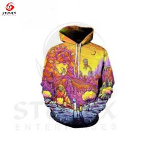 Hoodie sublimated hoodie ปรับแต่งได้สำหรับผู้ชาย hoodie พิมพ์ลายเต็มรูปแบบ - Product Image 3