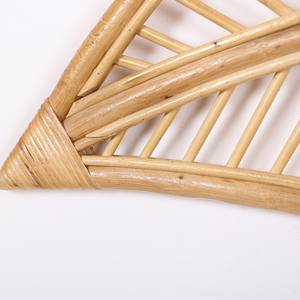 Feuille Design Rotin Décoration Murale avec Nacre Vintage Tenture Art Décoration de La Maison En Gros Fabriqué au Vietnam - Product Image 2