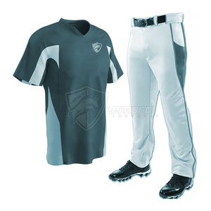 Meilleures ventes d'uniformes de baseball professionnels, ensembles de tailles plus grandes, couleurs et designs personnalisés, vêtements d'équipe, service OEM - Product Image 1