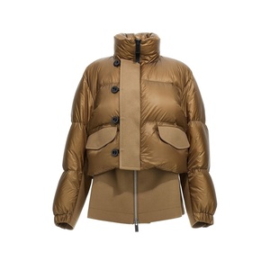 Veste universitaire pour femme de haute qualité, nouveau style, veste matelassée en tricot d'hiver - Product Image 1