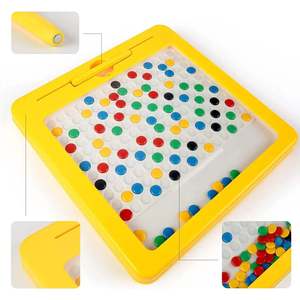 Children's Plastic Cartoon Style Drawing Board <b>Set</b> DIY Toys with Magnetic Pencil and <b>Beads</b> EN71 Certified - Product Image 5