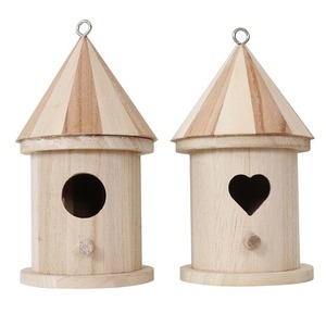 Mangeoire à oiseaux en bois de finition élégante de haute vente modèle solide qualité durable pour la vie en plein air - Product Image 6