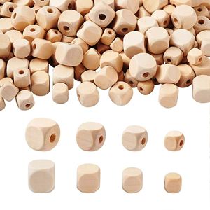 Perles en bois avec cœur rose 25pcs perles en bois colorées et de forme personnalisée produit indien fabriqué à la main - Product Image 3