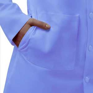 OEM meilleure vente d'uniforme à manches longues unisexe pour médecins professionnels de la santé avec blouses de laboratoire de couleur personnalisées - Product Image 2