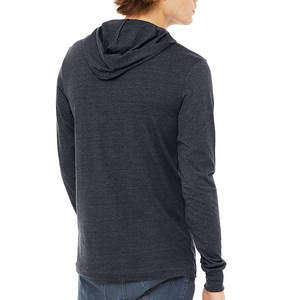 Bella Canvas T-shirt à capuche à manches longues en jersey pour homme - Product Image 6
