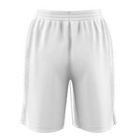 2023 été chaud hommes basket-ball Shorts blanc vêtements de sport avec tissu en maille respirante plus les Options de taille OEM personnalisable