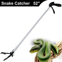 Crochet de poche pour serpent en acier inoxydable Offre Spéciale Équipement pour animaux solides pour attraper des serpents et des reptiles Autres produits pour animaux de compagnie