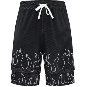 Pantalones Cortos de Baloncesto Casuales para Hombre, Tallas Grandes, de Alta Calidad, con Logotipo Sublimado Personalizado, Transpirables, de Secado Rápido, 100% Poliéster - Product Image 5