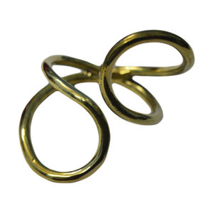 แหวนผ้าเช็ดปากที่ดีที่สุดที่วางผ้าเช็ดปากเคลือบทองสำหรับร้านอาหารโรงแรมและบ้านโต๊ะรับประทานอาหาร - Product Image 2