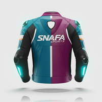 Veste en cuir pour motard de haute qualité à prix de gros, logo personnalisé, vêtements d'hiver, veste en cuir pour moto avec marquage personnalisé
