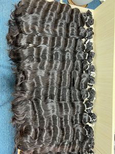 100% kutikula selaras alami bundel rambut Remy asli Vietnam coklat ekstensi rambut asli Kamboja berombak bahan Rambut manusia - Product Image 4