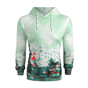 Jersey de secado rápido de alta calidad para hombre, Sudadera con capucha de invierno, patrón sólido, cuello con capucha, diseño único de talla grande, sublimación teñida lisa - Product Image 1