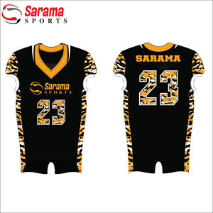 Uniforme de fútbol americano sublimado de nuevo estilo/uniformes de fútbol de la mejor calidad para la venta, - Product Image 1