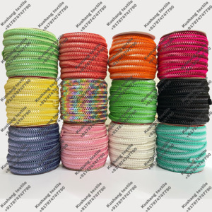 การตัดเย็บ Gimp ถักประดับด้วยเลื่อมลูกไม้ตัดสำหรับการตกแต่งชุดผ้าพันคอและเสื้อผ้าคาทอลิก Tatting - Product Image 2