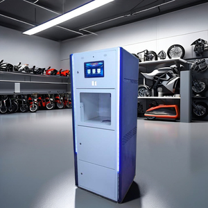 Équipement de nettoyage de casque à haute efficacité nouveau distributeur automatique d'instantané sec de bobine en métal de brume atomisée électrique commerciale américaine - Product Image 2